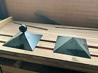 Stolp afdekkappen (14x) - afbeelding 1 van  5