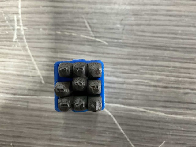 Stolte remscheid - 3mm - slagletters cijfers - afbeelding 2 van  5