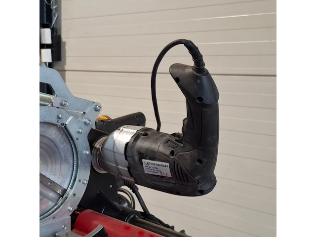 Stomplasapparaat 230v op transport onderstel, rothenberger, roweld p160 saniline, 2019 - afbeelding 5 van  18