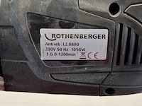 Stomplasapparaat 230v op transport onderstel, rothenberger, roweld p160 saniline, 2019 - afbeelding 6 van  18