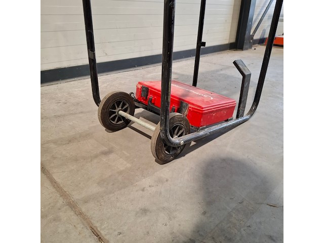 Stomplasapparaat 230v op transport onderstel, rothenberger, roweld p160 saniline, 2019 - afbeelding 8 van  18