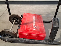 Stomplasapparaat 230v op transport onderstel, rothenberger, roweld p160 saniline, 2019 - afbeelding 9 van  18