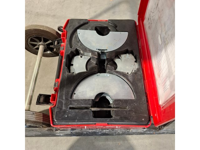Stomplasapparaat 230v op transport onderstel, rothenberger, roweld p160 saniline, 2019 - afbeelding 10 van  18