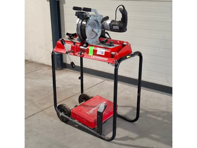 Stomplasapparaat 230v op transport onderstel, rothenberger, roweld p160 saniline, 2019 - afbeelding 1 van  18
