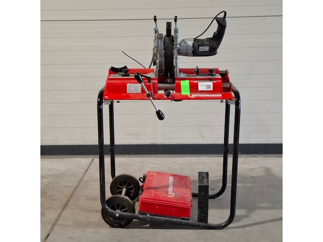 Stomplasapparaat 230v op transport onderstel, rothenberger, roweld p160 saniline, 2019 - afbeelding 11 van  18
