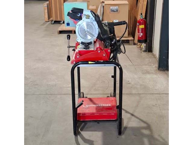 Stomplasapparaat 230v op transport onderstel, rothenberger, roweld p160 saniline, 2019 - afbeelding 14 van  18