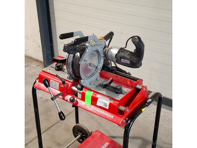 Stomplasapparaat 230v op transport onderstel, rothenberger, roweld p160 saniline, 2019 - afbeelding 15 van  18