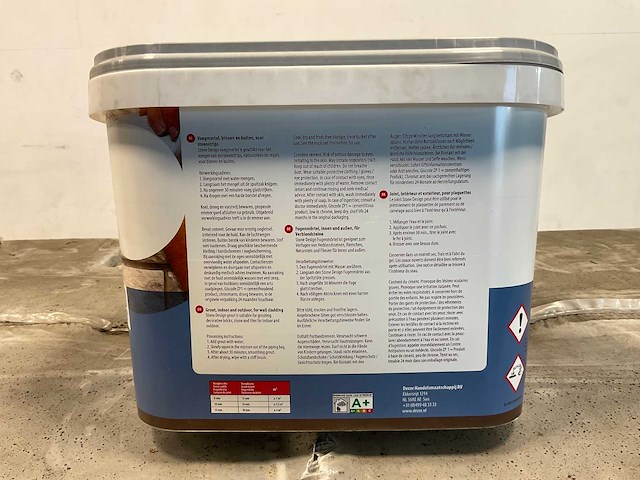 Stone design voegmortel 12kg zand (45x) - afbeelding 3 van  4