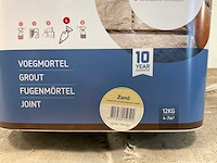 Stone design voegmortel 12kg zand (45x) - afbeelding 4 van  4
