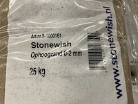 Stonewish 0-2mm s-1000161 zak á 25kg ophoogzand (45x) - afbeelding 2 van  2