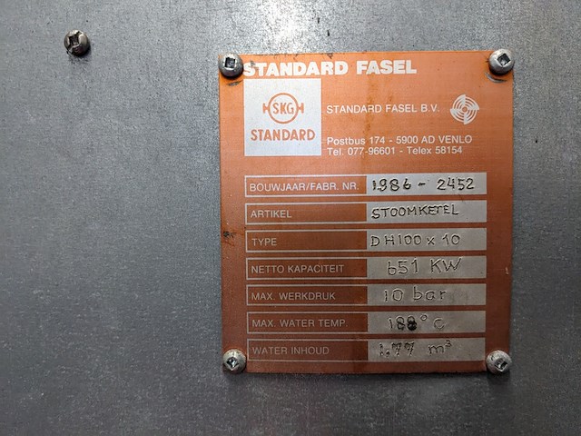 Stoom container 40ft, standard fasel, dh100x10 681kw, 2021 - afbeelding 2 van  30