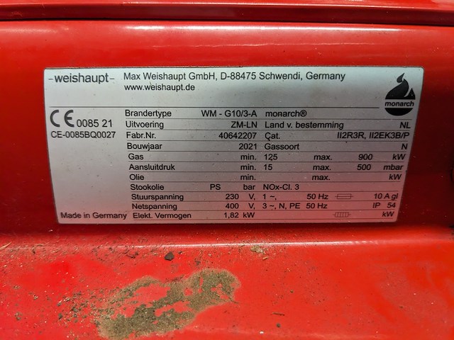 Stoom container 40ft, standard fasel, dh100x10 681kw, 2021 - afbeelding 29 van  30