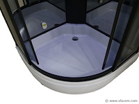Stoomcabine met bad 90x90x215 cm - afbeelding 4 van  8