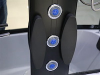 Stoomcabine met massagebad - rechthoekig - wit bad met zwarte cabine 170x85x225 cm - afbeelding 10 van  10