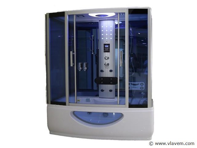 Stoomcabine met massagebad 150x850x225cm - afbeelding 1 van  10