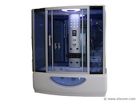 Stoomcabine met massagebad 150x850x225cm - afbeelding 1 van  10