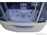 Stoomcabine met massagebad 150x850x225cm - afbeelding 4 van  10