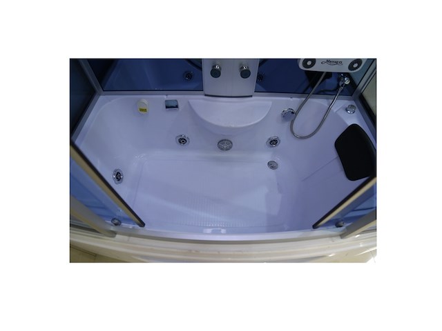 Stoomcabine vonato, rectabathjet, wit/zilver - afbeelding 7 van  10