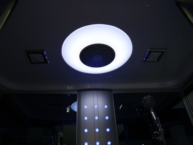 Stoomcabine vonato, rectabathjet, wit/zilver - afbeelding 8 van  10