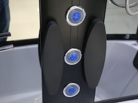 Stoomcabine vonato, rectahydro max, zwarte cabine, wit bad - afbeelding 10 van  10