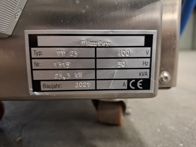 Stoomgenerator, dampfer, td23, 2021 - afbeelding 3 van  6