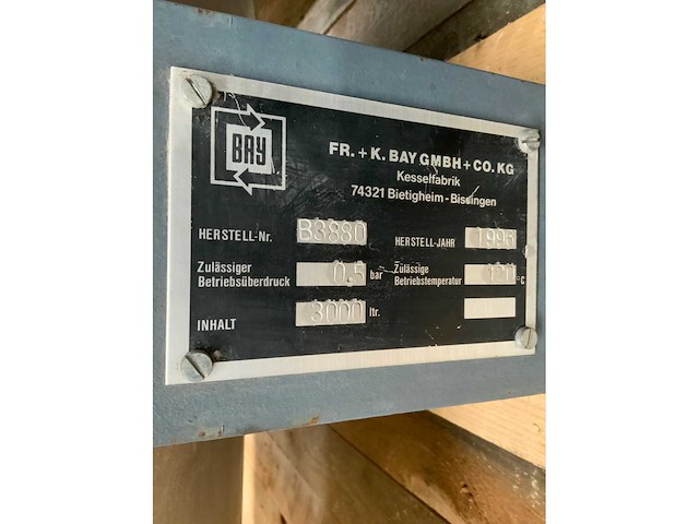 Stoomketel met voedingswater tank en toebehoren - afbeelding 10 van  19