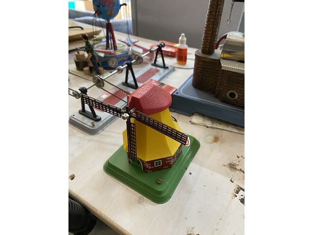 Stoommachine, wilesco - afbeelding 8 van  9