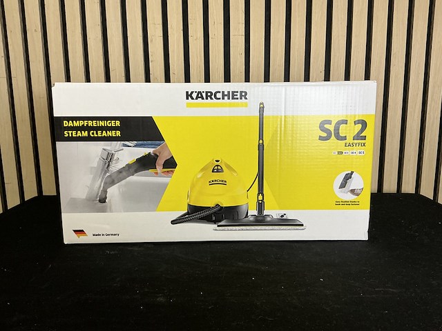 Stoomreiniger kärcher, sc 2, geel zwart - afbeelding 1 van  4