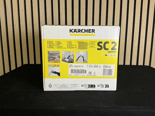 Stoomreiniger kärcher, sc 2, geel zwart - afbeelding 2 van  4