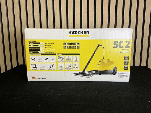 Stoomreiniger kärcher, sc 2, geel zwart - afbeelding 3 van  4