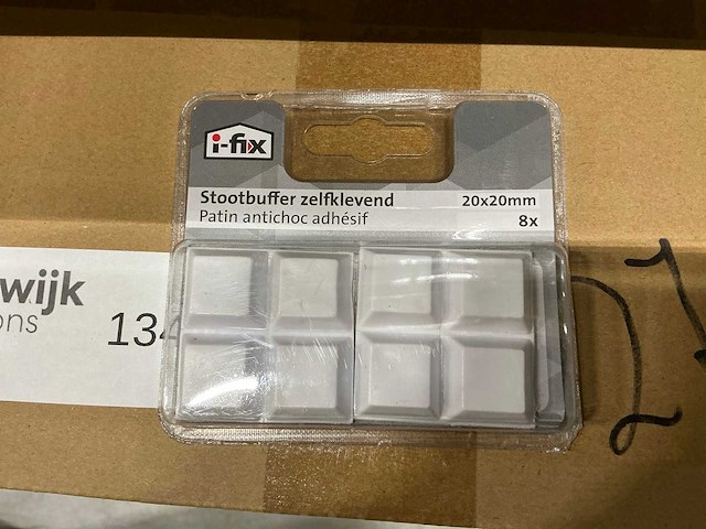 Stootbuffer 20x20mm (1950x) - afbeelding 2 van  3
