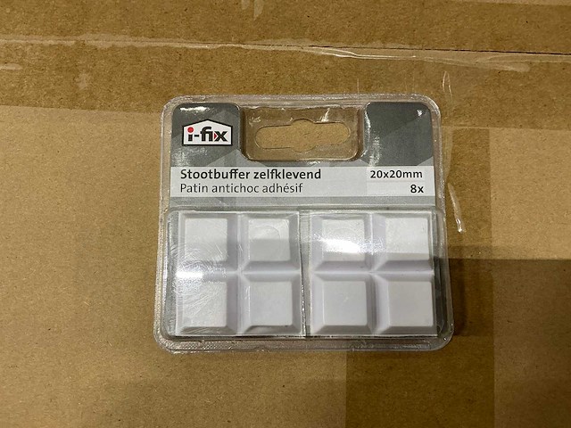 Stootbuffer 20x20mm (3600x) - afbeelding 3 van  4