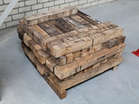 Stop- / stookhout op 2 pallets. - afbeelding 3 van  3