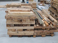 Stop- / stookhout op 4 pallets. - afbeelding 2 van  3