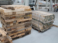 Stop- / stookhout op 4 pallets. - afbeelding 3 van  3