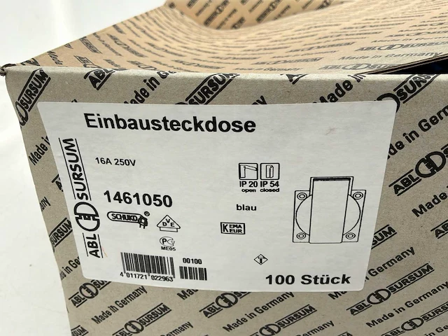 Stopcontacten/schuko 16 amp 100x - afbeelding 2 van  2
