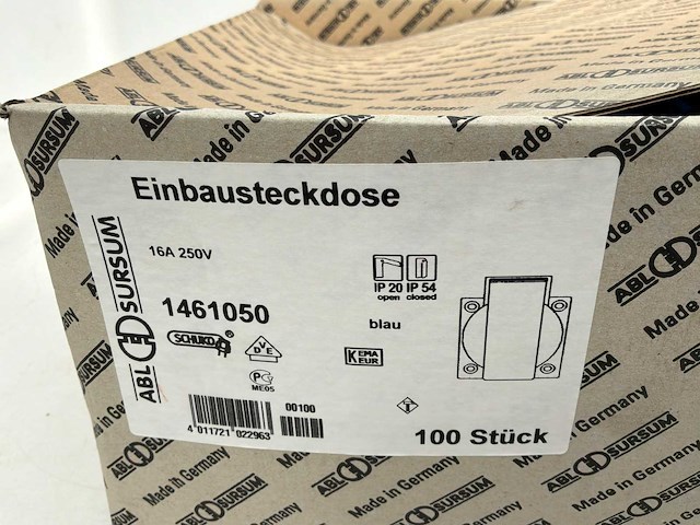 Stopcontacten/schuko 16 amp 100x - afbeelding 2 van  2