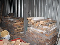 Stophout op 5 pallets. - afbeelding 1 van  4