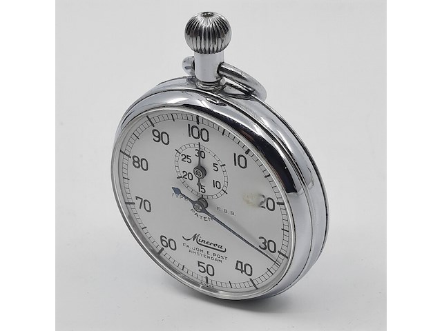 Stopwatch, minerva, patent r.b.b. - afbeelding 4 van  10