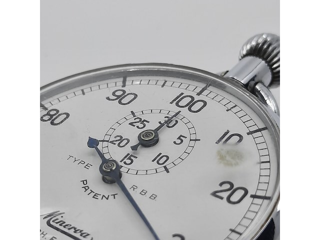 Stopwatch, minerva, patent r.b.b. - afbeelding 8 van  10