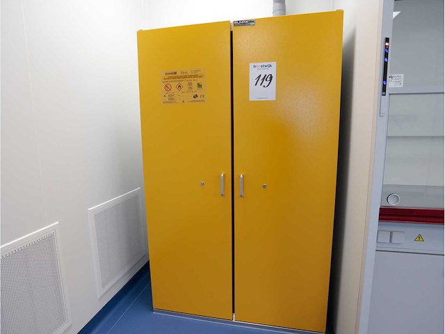 Storelab sis 1200-g biologische veiligheidskast en14470-1 - afbeelding 1 van  4