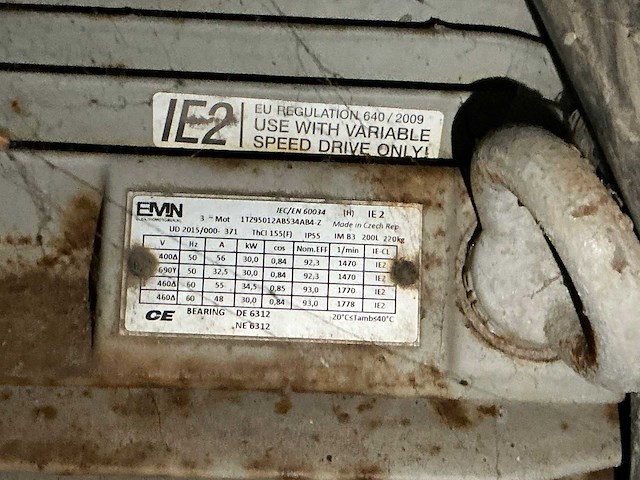 Stork cn250-200 elektrisch aangedreven pompunit - afbeelding 4 van  7