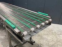 Stork mesh transportband rvs verrijdbaar - afbeelding 3 van  5