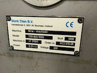 Stork mesh transportband rvs verrijdbaar - afbeelding 5 van  5