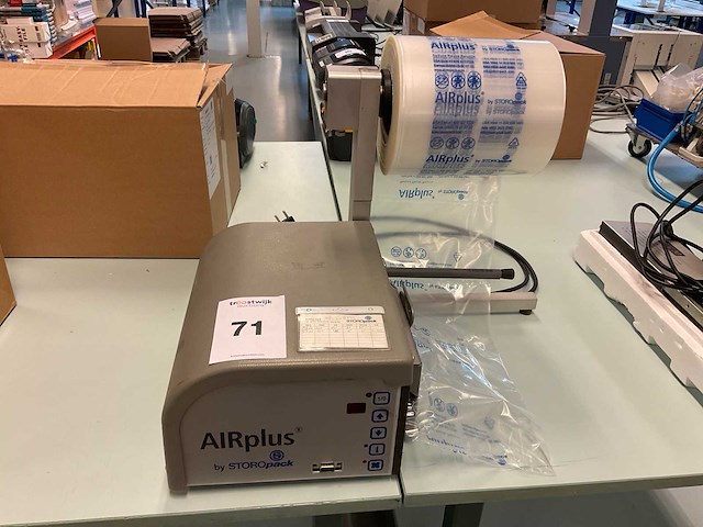 Storopack airplus luchtkussenmachine - afbeelding 3 van  5
