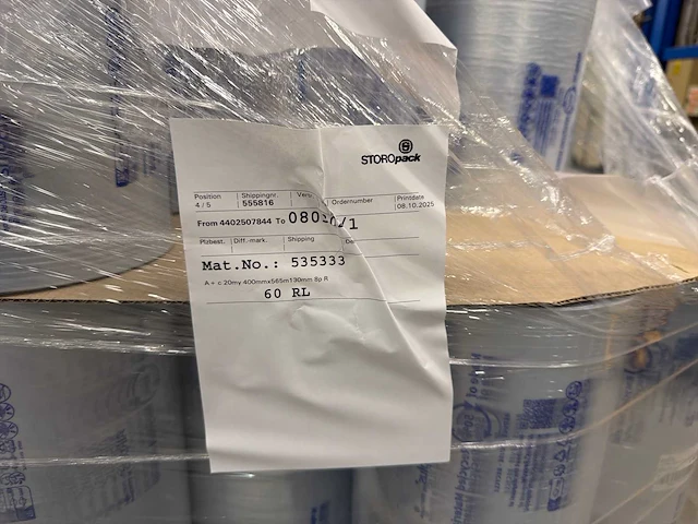 Storopack airplus rollen luchtkussen folie (52x) - afbeelding 5 van  5