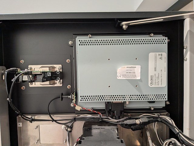 Stortautomaat / afstortkluis enzosystems, cabman kiosk - afbeelding 3 van  15