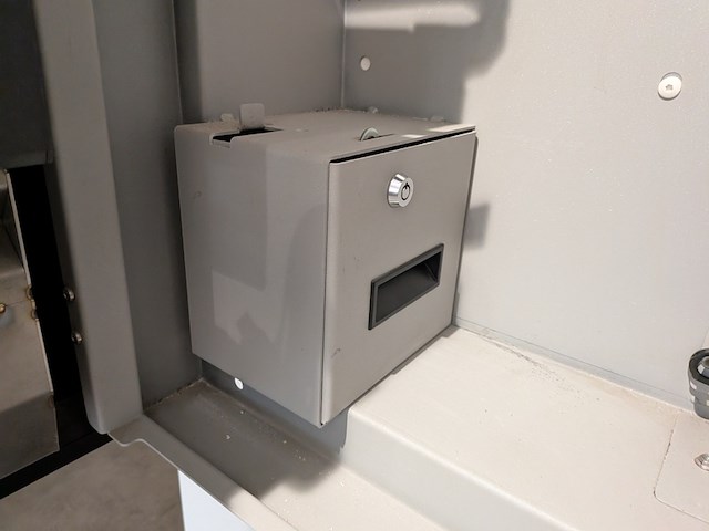 Stortautomaat / afstortkluis enzosystems, cabman kiosk - afbeelding 7 van  15