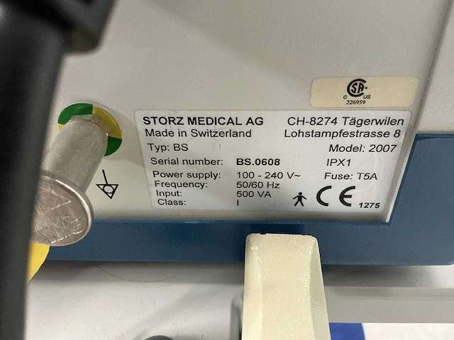 Storz medical - masterpuls mp200 - shockwave therapie machine - afbeelding 7 van  7