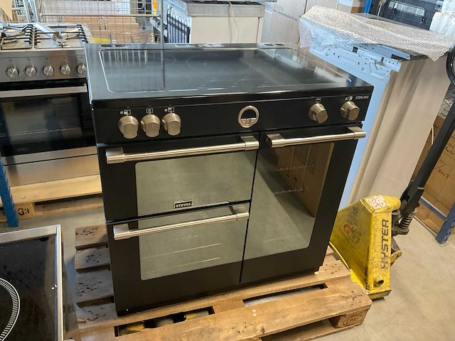 Stoves sterling s900 ei vrijstaand inductie fornuis - afbeelding 4 van  11